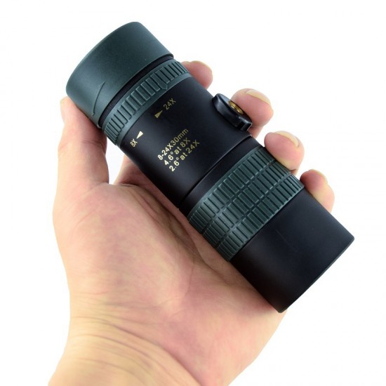 HD continuous zoom outdoor portable telescope